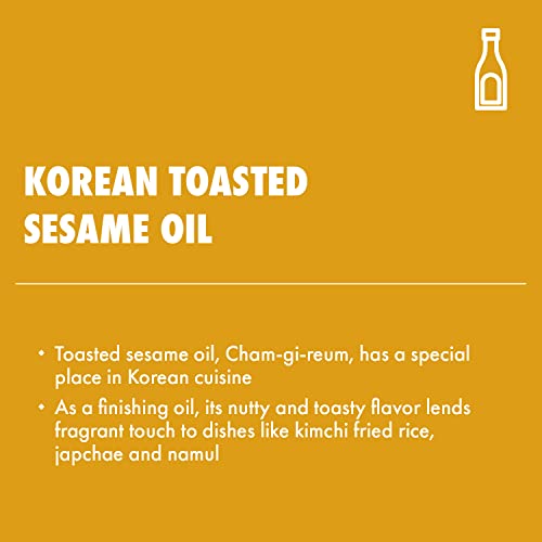 Surasang Korean Toasted Sesame Oil, Perfect for Cooking