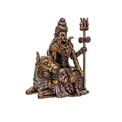 Pacific Giftware Hindu God Lord Shiva Miniature Statue Resin Figurine - color: Lord Shiva