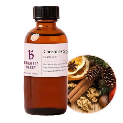 Bramble Berry Amber Fragrance Oil | for Soap, Candles, Lotion & Perfume - color: Christmas Spice
