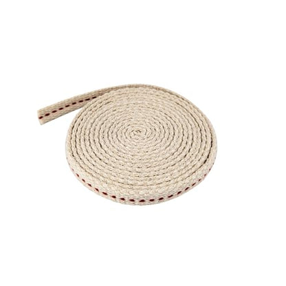 1 Roll Oil Lamp Wick - 6.5 Feet Roll, 3/8 Inch Flat Cotton Wick Replacement - Perfect for Oil Lamps, Lanterns, and Oil Burners (3/8 inch) - size: 3/8 inch