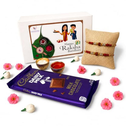 LOVENSPIRE Raksha Bandhan Gift Hamper for Brother – Indian Rakhi Festival Gift Set for Bhai - color: Hamper 1