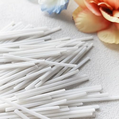 Pearled Candle Wick 2.2 Inch White Cotton Wicks 100-Pack - Premium Metal-Free & Lead-Free Candle Wicks for Candle Making - color: White-2.2 Inch-100pcs
