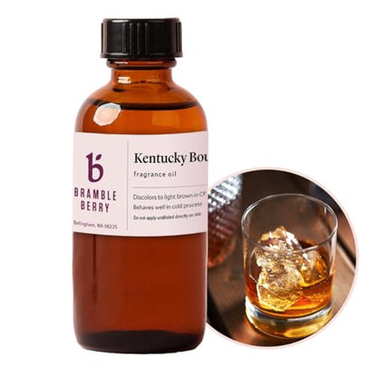 Bramble Berry Kentucky Bourbon Fragrance Oil | For Soap, Beard Oil, Candles - color: Kentucky Bourbon