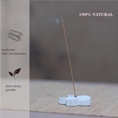 Incense Sticks, 110 Fuxi New Mountain Sandalwood Sticks - 100% Natural Chinese Aromatherapy, Charcoal Free & Coreless, for Daily Wellness, Yoga, and Home Fragrance