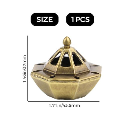 1 PCS Incense Burner Holder for Cones & Sticks, Spaceship Shape Incense Cone Holder with Detachable Tray, Decorative Zen Home Office Decor - style: Spaceship