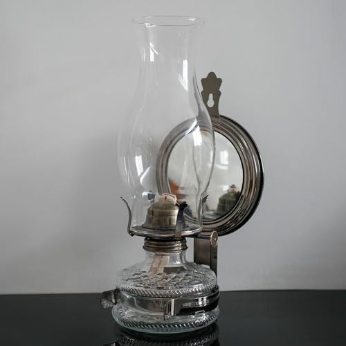2Pcs Oil Lamp Burner #2 Size Bronze Plated for Antique Lamps Oil Lamp Replacement Kerosene Lamps Parts with Reduction Collar and Cotton Lamp Wick Fits Holds a 3 Inch Base Chimney - color: Green Bronze/2 Pk
