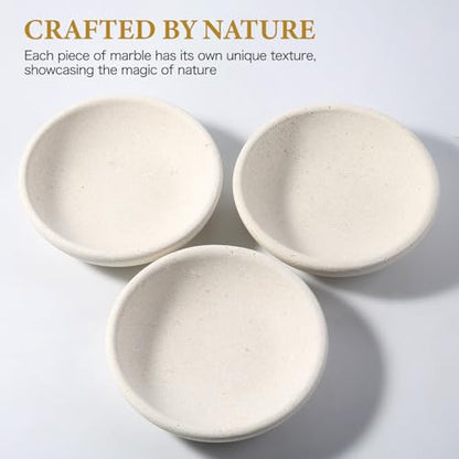 Koville Natural Marble Incense Holder, Incense Holder for Sticks with 9 Holes, Handmade Incense Burner Ash Catcher for Meditation Yoga SPA, Balsam Fir/Palo Santo/Sage/Cone (Lymra Limestone) - color: D=150-lymra Limestone