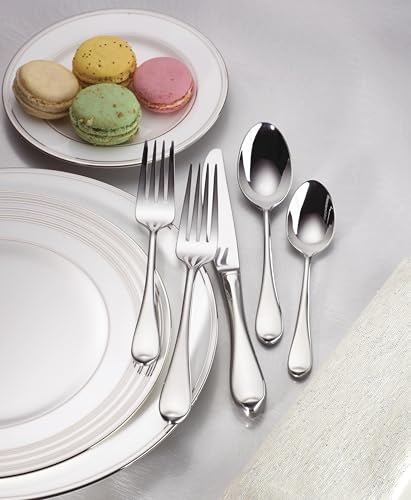 Gorham Studio 45-Piece 18/10 Silverware Set for 8, Flatware - style: 45-Piece Flatware Set