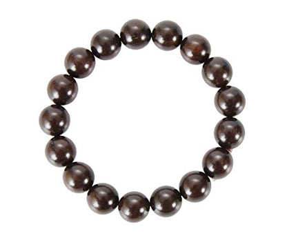 Prayer Bead bracelet Mala Beaded Bracelets for Men Women 12/15MM … - color: 12mm 17 beads ebony
