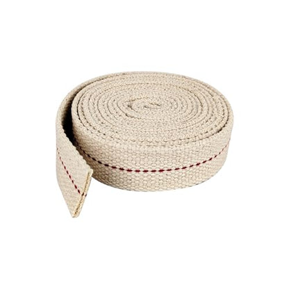 1 Roll / 6.5 Feet Oil Lamp Wick, 1 Inch Flat Cotton Wick Replacement for Oil Lamps, Lanterns, Oil Burners (1", 1) - size: 1"