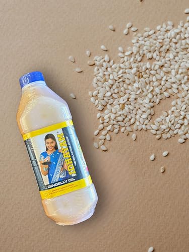Sesame/Gingelly Oil 1ltr (33.8 Oz) * 2 Pack*