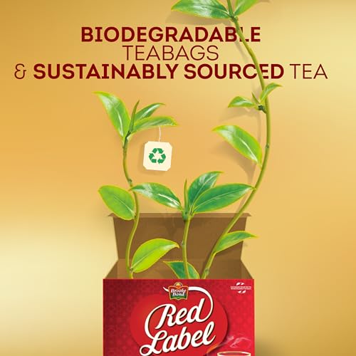 Red Label Tea by Brooke Bond | Loose Tea | Black Tea | Compatible for Chai & Milk | Premium Blend | Refreshing Taste | 450 Grams (Pack of 3) - size: 450 Grams (Pack of 3)