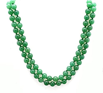 Amazing Gemstone Green Aventurine Mala - Knotted - color: Green Aventurine, style: Knotted