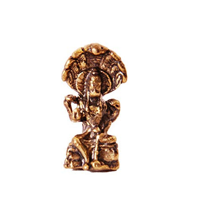 Purpledip Rare Miniature Statue Lord Vishnu, Unique Collectible Gift (11396)