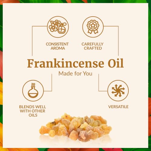 SVA Frankincense Essential Oil with Dropper, 4 Fl Oz (118 ml) - size: 4 Fl Oz (Pack of 1)