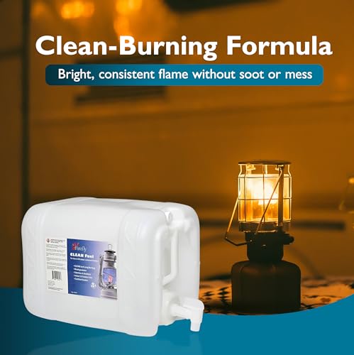Firefly - Clean Oil Lamp Fuel 5 Gallons - Smokeless Burn - color: Pure, size: 5 Gallons