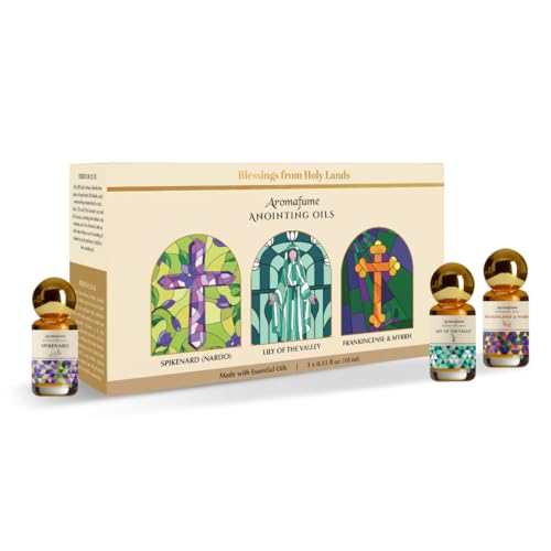 Frankincense&Myrrh, Spikenard, Lily of The Valley Anointing Oils, Aromafume