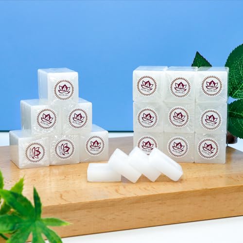 1LB Pure Camphor Tablets Cubes - 100% Natural Camphor Blocks for Indian Religious Purposes Pooja Aromatherapy, Odor Eliminator, Alcanfor,Puja Item - 64 Tablets (454G) - size: 454 grams - 64 tablets