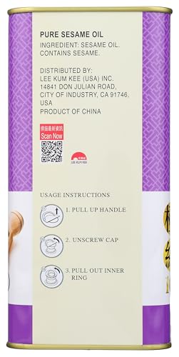 Pure Sesame Oil | 55.7 fl oz | 1.65 L