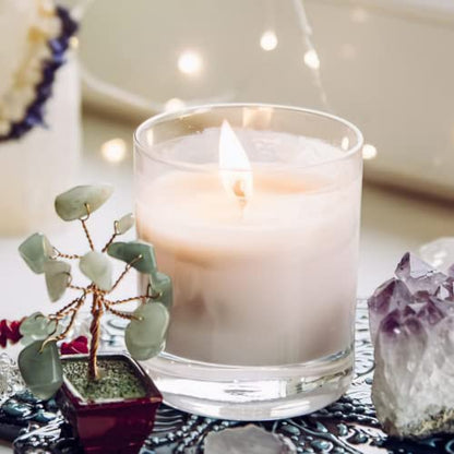 JEAWIWI 100 Pcs Candle Wicks, 6 in, with Wick Stickers & Wooden Holders - size: 6 Inches