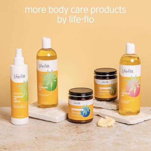LIFE-FLO Organic Sesame Oil - Face and Body Oil - Body Moisturizer and Nutrient for Dry Skin Care - Ideal for Massage - Extracted from Organic Sesame Seeds - 60-Day Guarantee - 16oz
