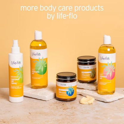 LIFE-FLO Organic Sesame Oil - Face and Body Oil - Body Moisturizer and Nutrient for Dry Skin Care - Ideal for Massage - Extracted from Organic Sesame Seeds - 60-Day Guarantee - 16oz