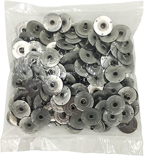 200pcs/20mm Candle Wick Tabs Metal,Metal Candle Wick Sustainer Tabs,Wick Base for Candle Making - size: 200PCS/20mm