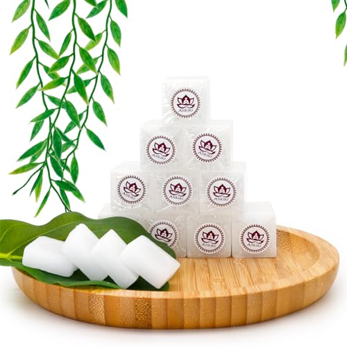1LB Pure Camphor Tablets Cubes - 100% Natural Camphor Blocks for Indian Religious Purposes Pooja Aromatherapy, Odor Eliminator, Alcanfor,Puja Item - 64 Tablets (454G) - size: 454 grams - 64 tablets