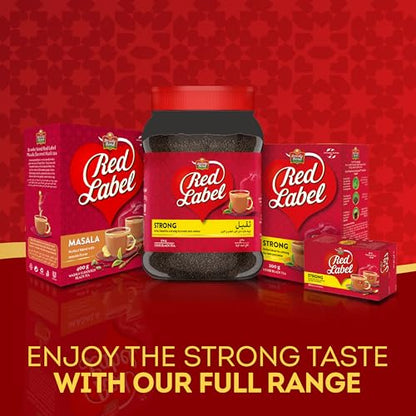Red Label Tea by Brooke Bond | Loose Tea | Black Tea | Compatible for Chai & Milk | Premium Blend | Refreshing Taste | 450 Grams (Pack of 3) - size: 450 Grams (Pack of 3)