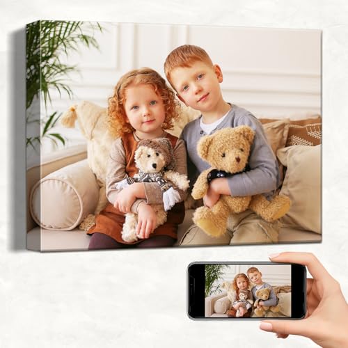 Custom Canvas Prints with Your Photos, Personalized Wall Art for Home Decor - size: 10"L x 8"W