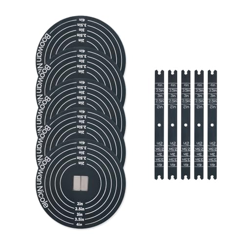 BOOWAN NICOLE Universal Wick Centering Setter Tool for Candle Making - Center & Set Wicks in 1 Second, Wick Holder for Most Candle Jar & Refill Sizes (A0355) - size: A0355*1