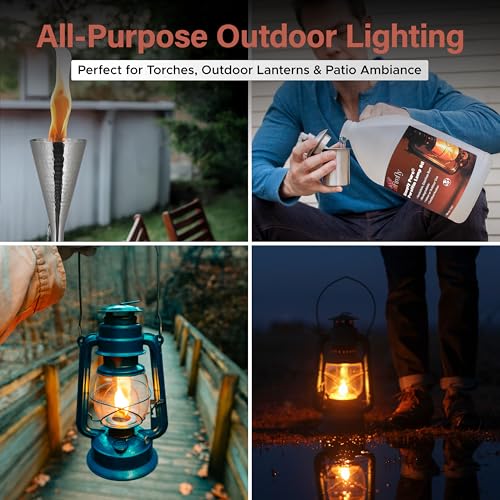 Firefly - Liquid Paraffin Lamp Oil 1 Gallon - Smokeless, Kosher - color: Pure, size: 1 Gallon