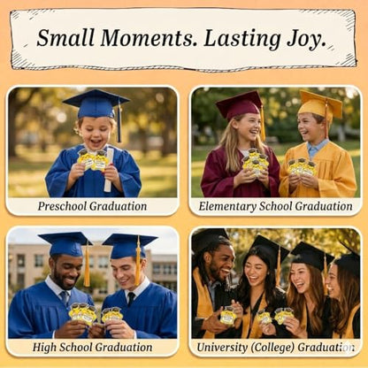 Positive Super Star For Graduation, Congrats Gifts for Daughter, 60 Star Congratulations Gifts for Granddaughter, Proud of You Gift for Women Men - style: Positive graduation star
