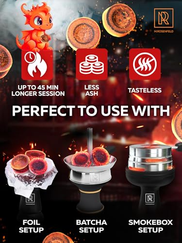 10 pcs Charcoal Tablets for Incense - Hookah Charcoal Hookah Coals for Hooka - Quick Light Charcoal Tablets - 33 mm Premium Quality Incense Charcoals Discs - 10 Charcoal for Incenses Burning - color: 10 Pcs Quick Light Coals