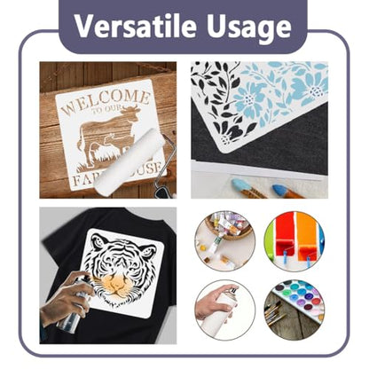 Street Graffiti Stencil, Street Art Reusable Painting Template - style: Graffiti