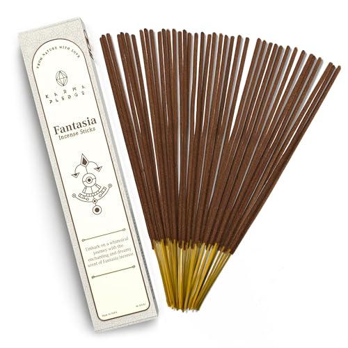 KarmaPledge Fantasia Incense Sticks, Burn Time 45-60 Min, 40 Sticks - color: Fantasia