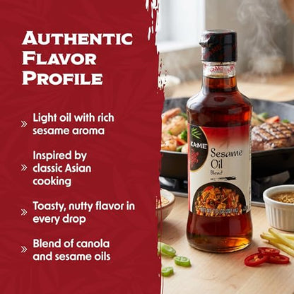 KA ME Pure Sesame Oil, 7 FZ