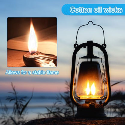 PATIKIL 1" Wide 6 Feet 100% Cotton Flat Wick, Oil Lamp Wicks with Black Stitch for Kerosene Lamp Lantern Oil Burner - color: Black, size: 1" x 6 Feet