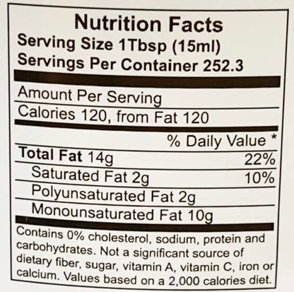 Baja Precious - Avocado Oil 100% Pure, 1 Gallon - size: 128 Fl Oz (Pack of 1)