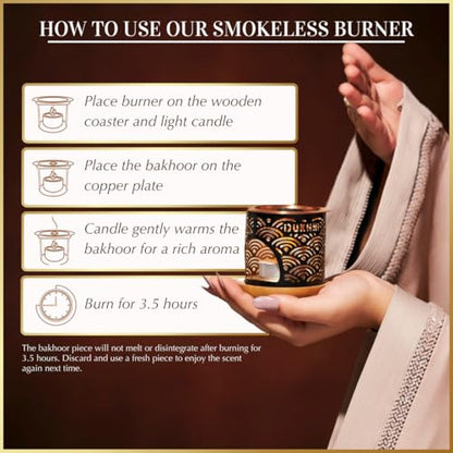 Dukhni Oud Bakhoor Variety Box & Burner | Bakhoor Incense, Islamic Gifts