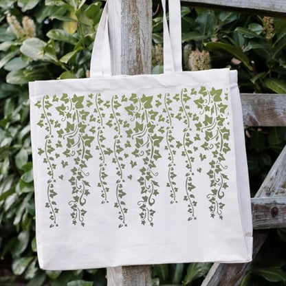 Stencils for Crafts Reusable Texture Stencils for Painting 12"x8" - style: Floral