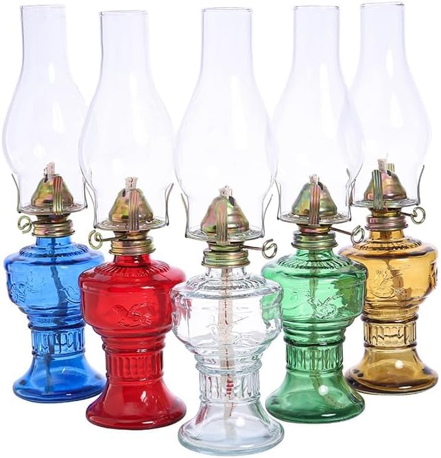 1/2" Inch Lamp Wick or Lantern Wick -Flat Cotton Oil Wicks for Hurricane Lamp or Kerosene Based Lanterns and Candle Burners，Red Stitch 13ft/ 2 Rolls - size: 1/2" -13feet(4m)