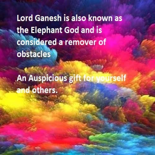 Lightahead Figurine Lord RAJA Ganesh GANPATI Statue of Elephant Hindu GOD