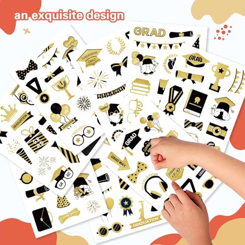 Graduation Cap Stickers Graduation Congrats Grad Class of 2026 - style: Graduation Stickers