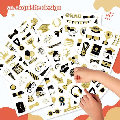 Graduation Cap Stickers Graduation Congrats Grad Class of 2026 - style: Graduation Stickers