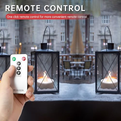 LED Tea Light Flickering Candle with Remote Control WarmYellow 12pcs - color: Remote-warm yellow, size: 12pack