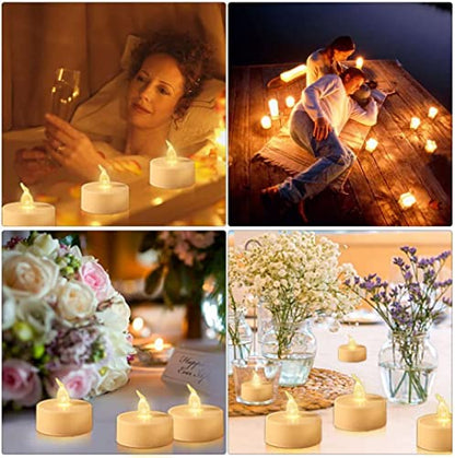 LED Tea Lights Candles Battery Operated 100PACK Warm White - color: Warm White, size: 100pack