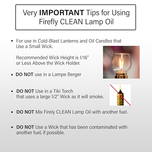 Firefly - Liquid Paraffin Lamp Oil 1 Gallon - Smokeless, Kosher - color: Pure, size: 1 Gallon