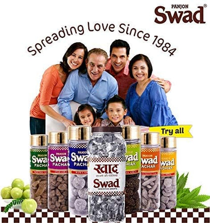 Swad MAHA SAVER PACK- Swad 25 Candy Pouchwith 3 premium bottles of Swad Pachak - ANARDANA, JEERA GOLI & KHATTA MEETHA KHAJOOR (Pack of 3) - style: Saver Pack