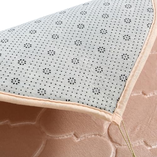 JE JOUE Prayer Rug Muslim Mat Islamic - Thickening Sponge Muslim Rug for Men Women Eid Travel Ramadan, Soft Luxury Great for Knees and Forehead （Camel） - color: Camel